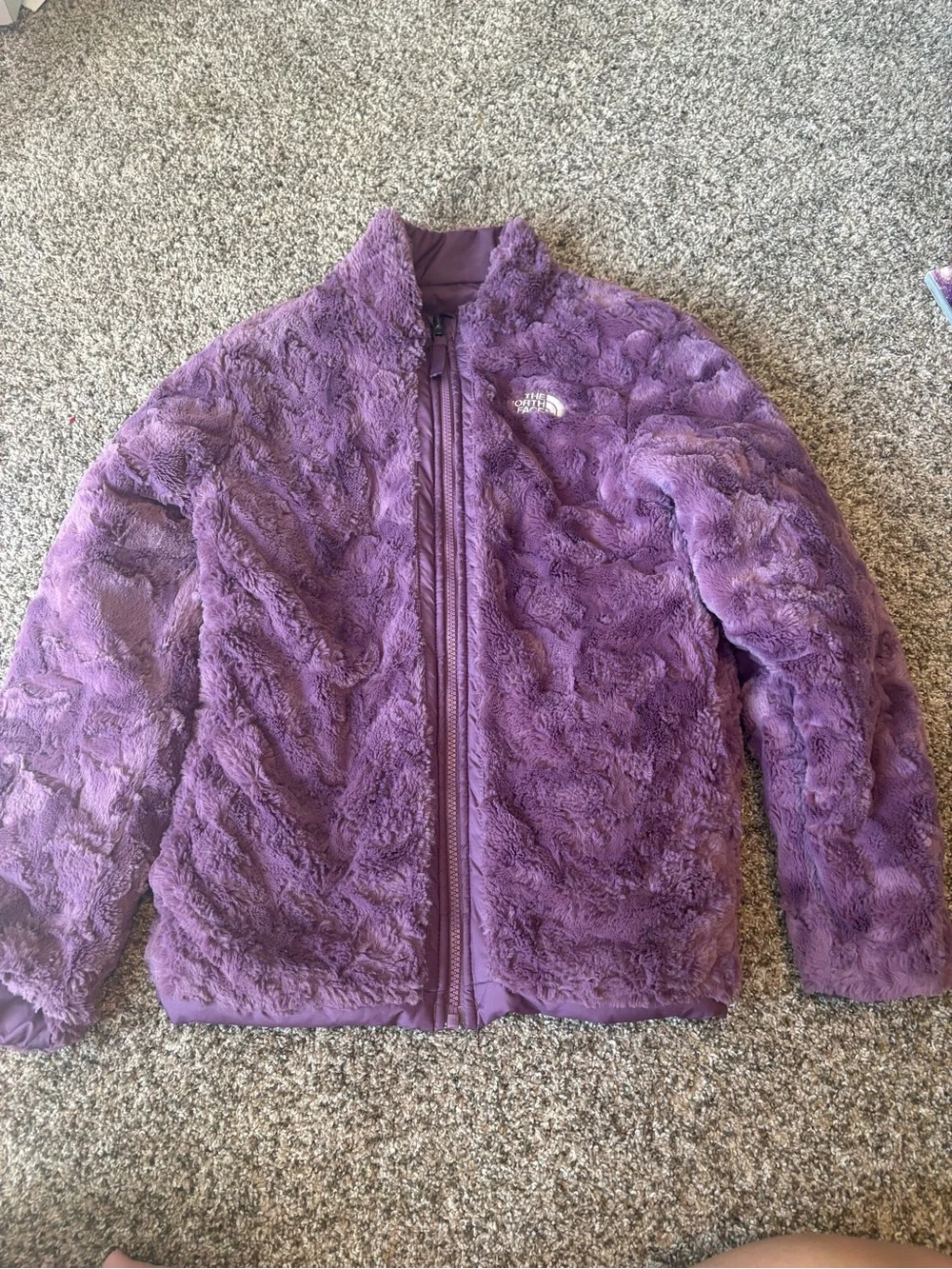 The North Face Girls Reversible 2-in-1 Jacket – Size Large 14/16